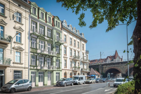 Facade renovation in Krakow