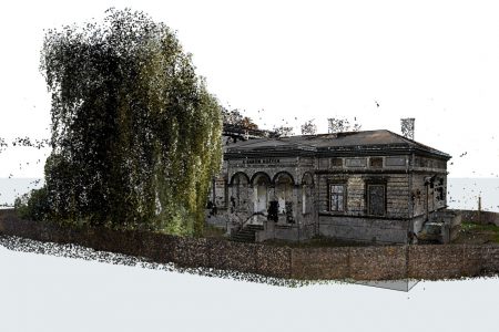 Architectural 3D survey of the Badenich Manor in Wadow